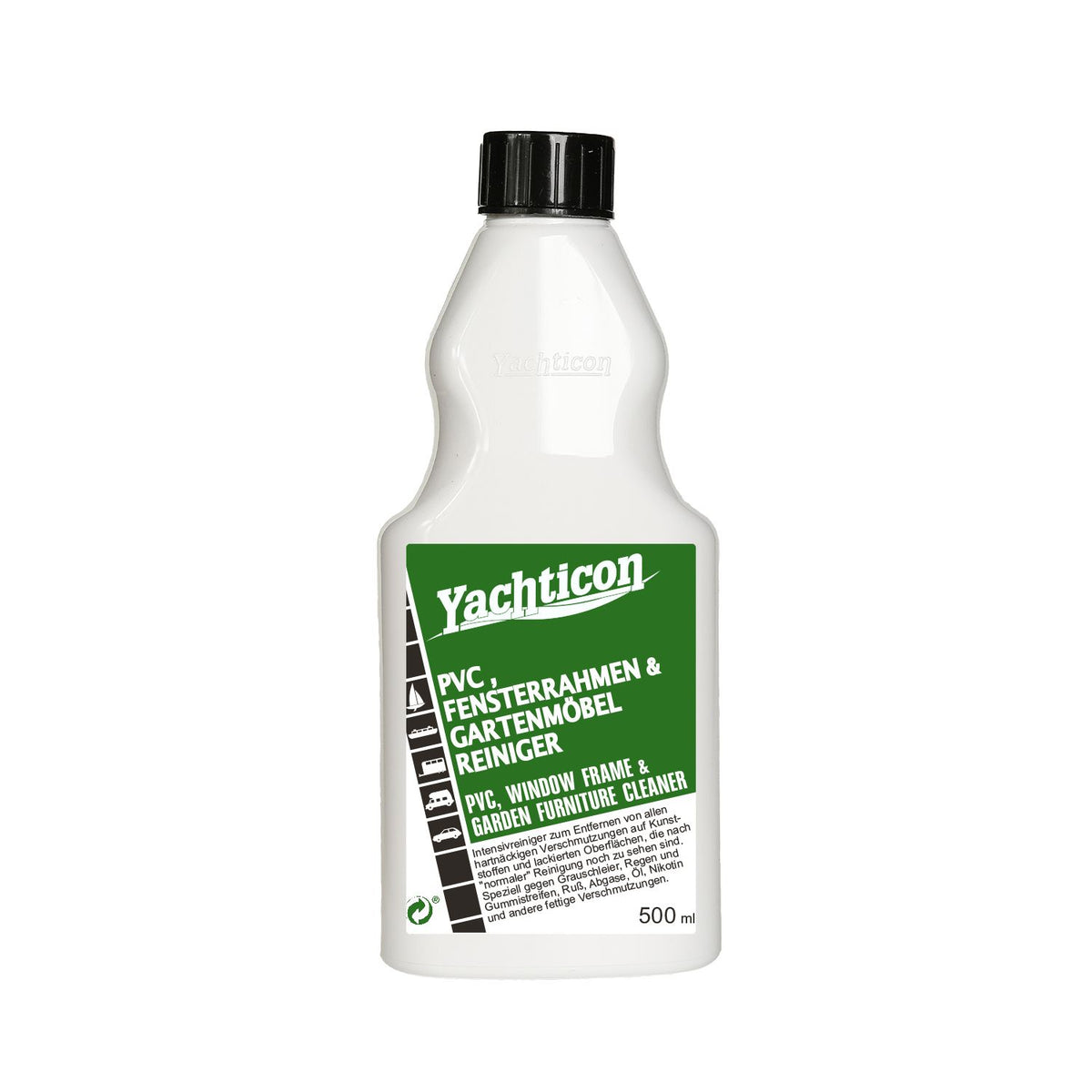 Yachticon PVC, Fensterrahmen & Gartenmöbel Reinige