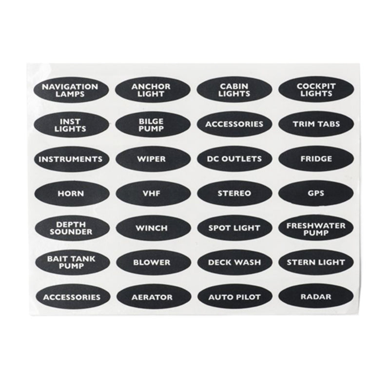 BEP Label Set  für 900-WP Schaltpanel
