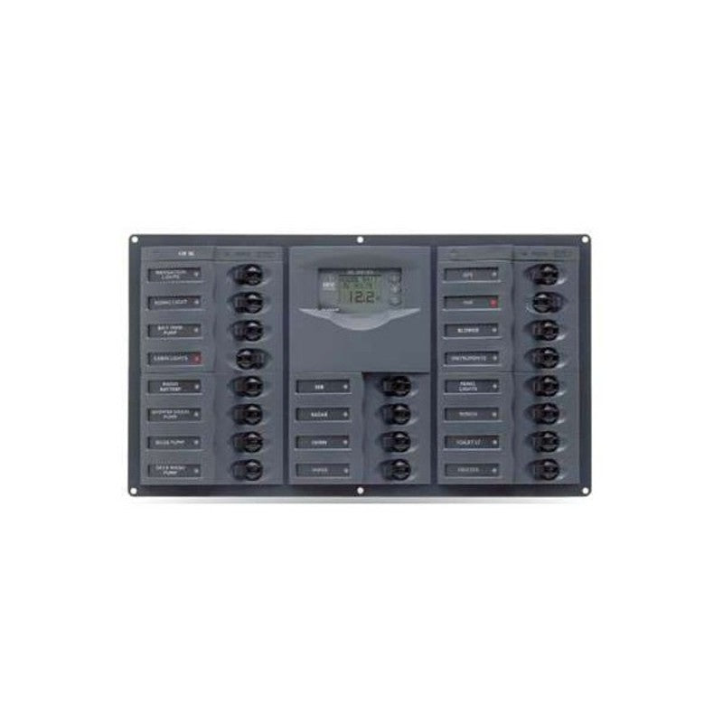 BEP Trennschalter-Panel DC 12V 20x 1-polig