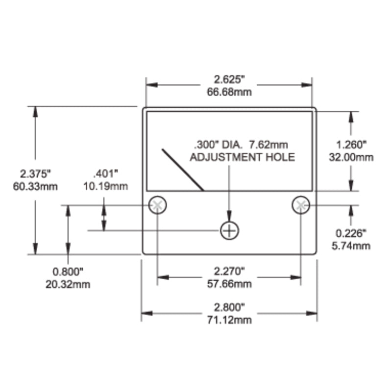 Blue Sea DC-Analog-Voltmeter – 8 bis 16 V DC