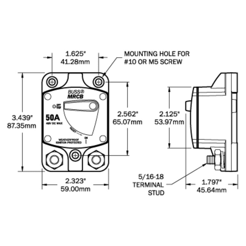 Blue Sea Systems Circuit Brealker