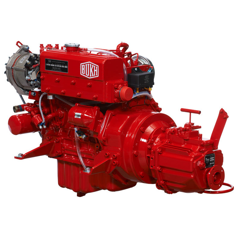BUKH A/S Motor EPA 36-SS - PRM125 3:1