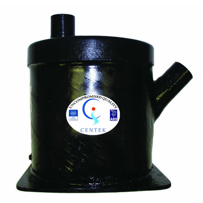 Centek Wassersammler/Schalldämpfer, 102mm
