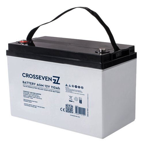 Crosseven Batterie AGM 12V 110Ah