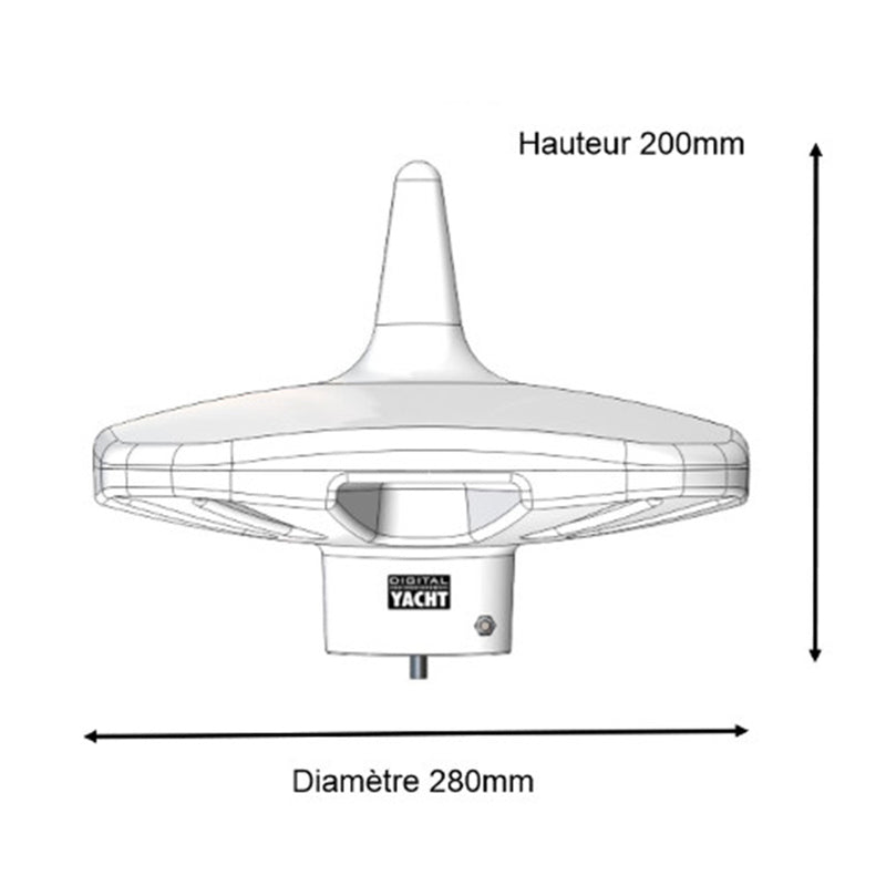 Digital Yacht DTV100 HD TV Marine Antenne
