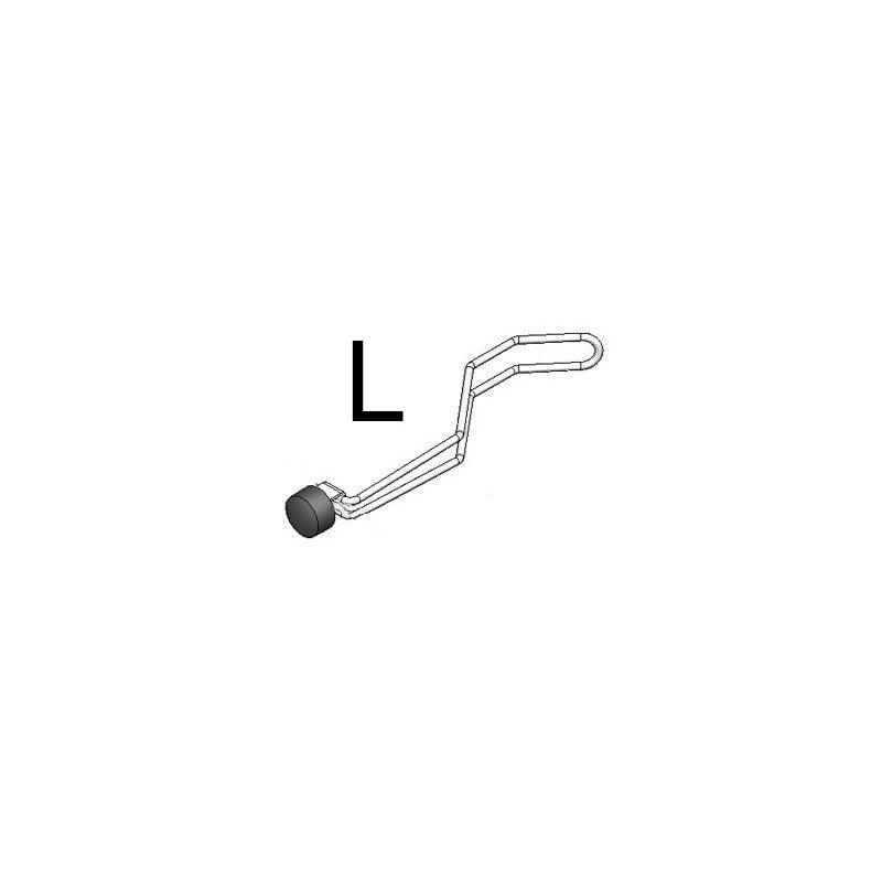 ENO / F10 Topfhalter links für 3-Fl. Herd