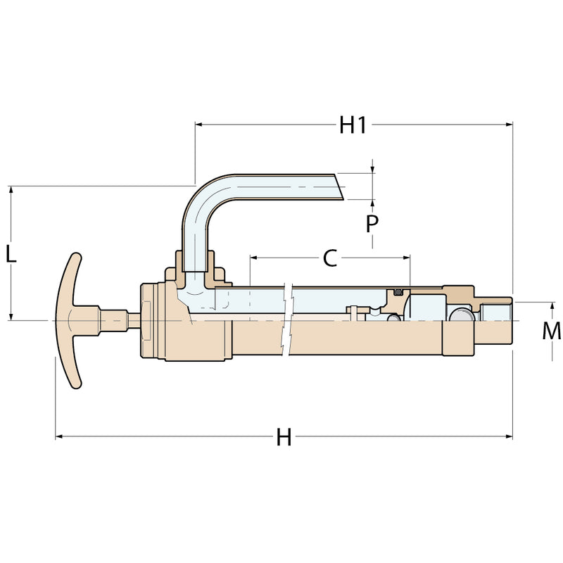 Guidi Ölwechselpumpe „Export“ - M 14x1,5