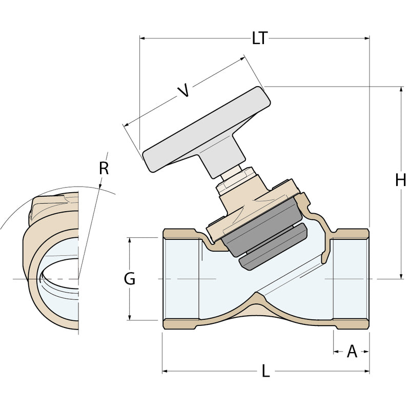 Guidi Antihaft-Ventil - G 3''