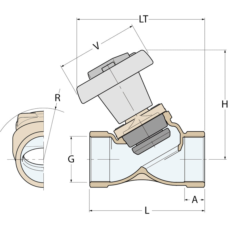 Guidi Antihaft-Ventil - G 3''