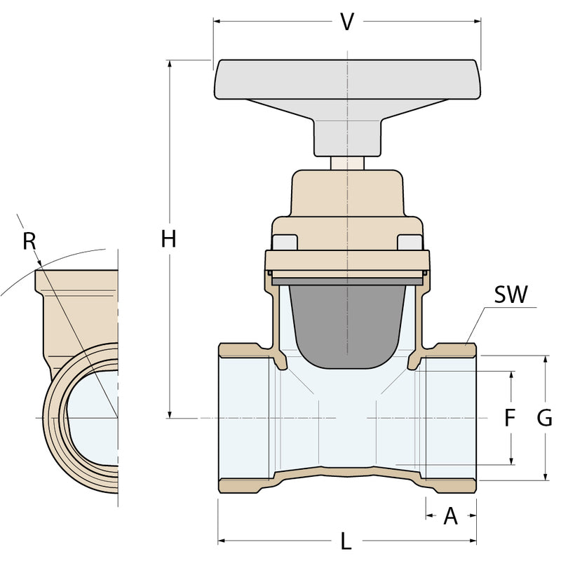 Guidi Antihaft-Ventil „Alex“ - G 2''1/2