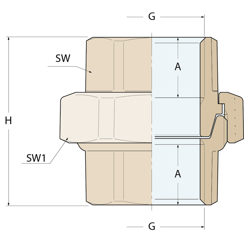 Guidi Düse-FF konisch - G 2''