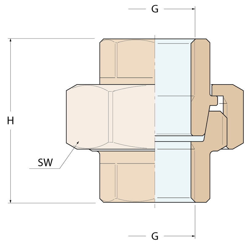 Guidi Düse-FF konisch - G 3/8''