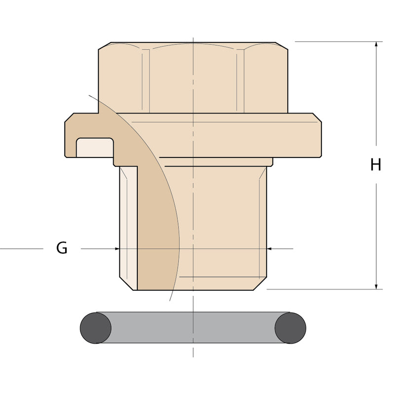 Guidi Entlüftungsstopfen - DN 3/8“