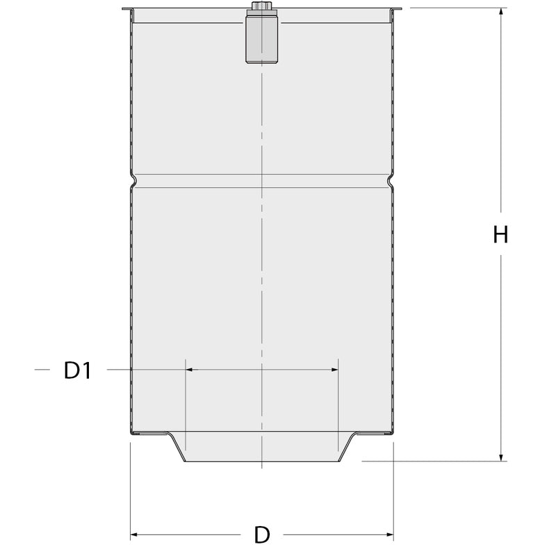 Guidi Filterkorb mit Zink am Griff - DN 200