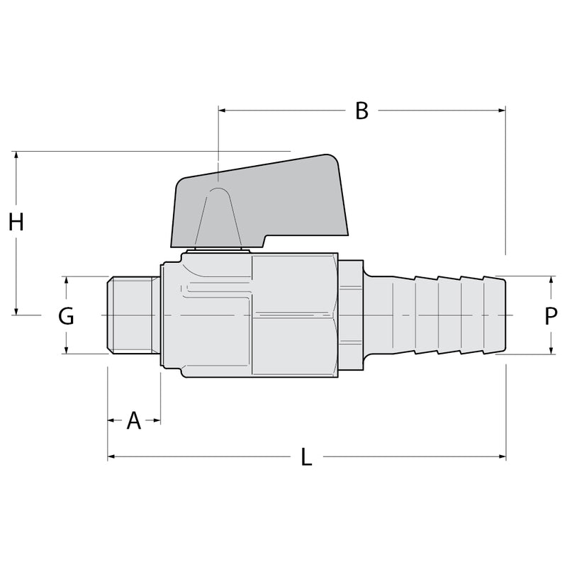 Guidi Kugel-Ablasshahn M - G 1/4''