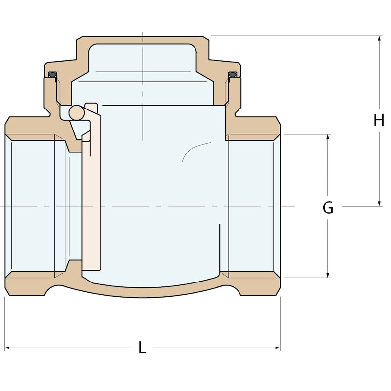 Guidi Rückschlagventil - G 1''