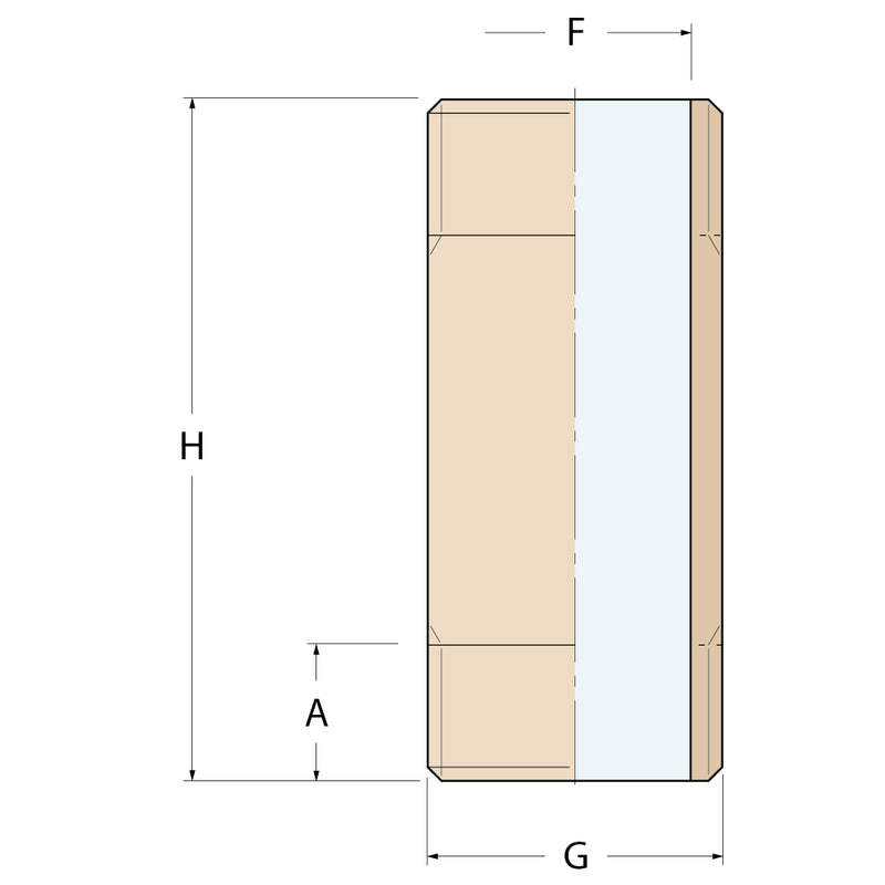 Guidi Verbindungsrohr MM - G 1''1/4  H 150