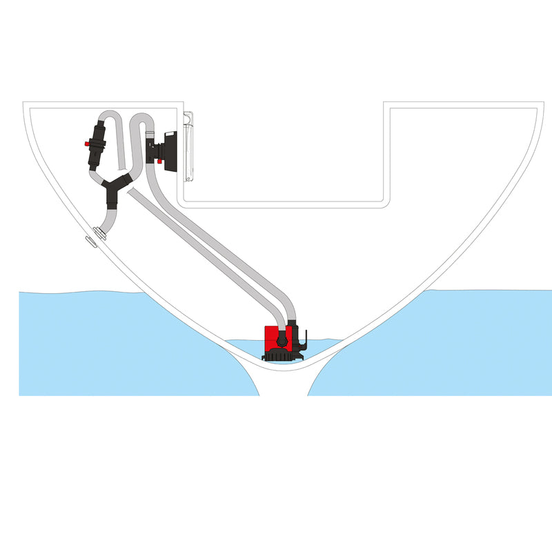 Johnson Ultima-Bilge 1250 GPH 12 Volt