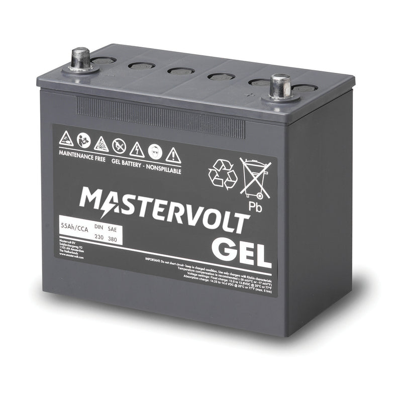 Mastervolt MVG 12/55 Ah, Gelbatterie, 12 V, 55 Ah