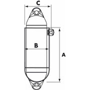 PLASTIMO Fenderkorb Classic 1, für 230mm Fender