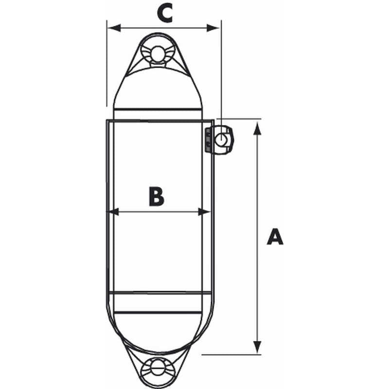 PLASTIMO Fenderkorb Classic 1, für 230mm Fender