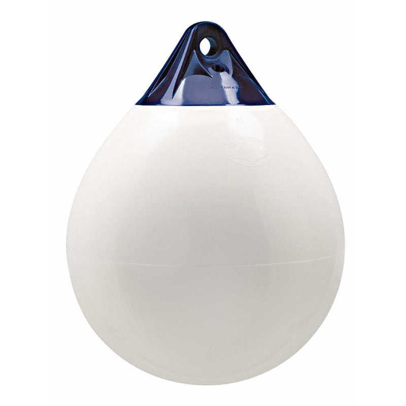 PLASTIMO Kugelfender A2, weiss/blau, 40x51cm