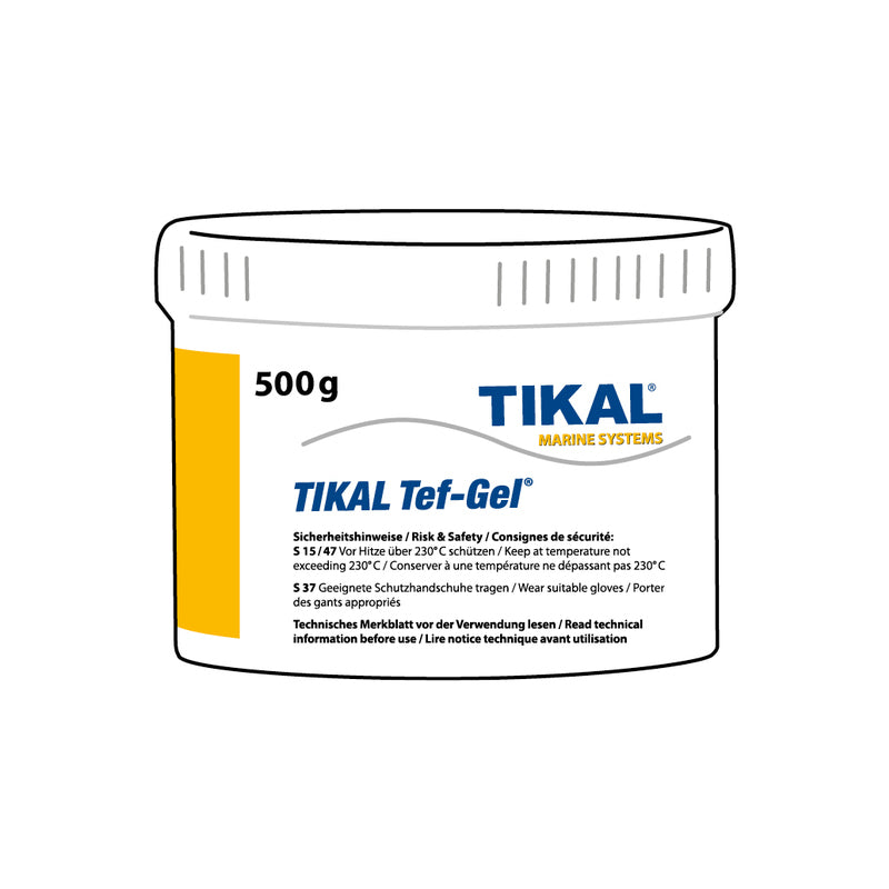 Tikal Tef Gel Antikorrosion Dose 500g, weiß