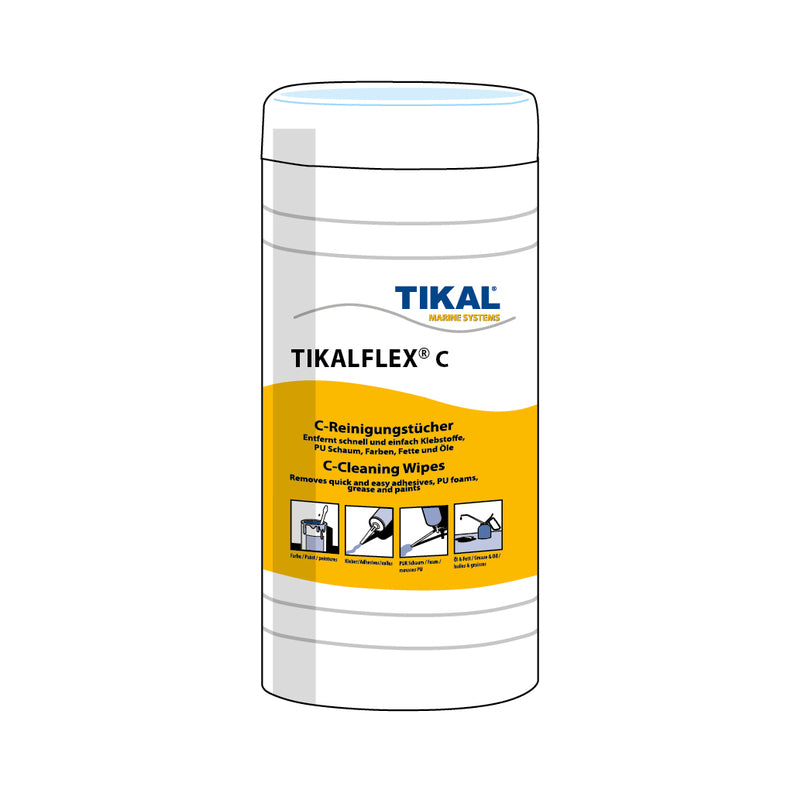 Tikalflex C Tücher - Reinigungstücher, 80 Tücher