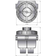 Vetus Kühlwasserfilter Typ 470 - 38,1 mm