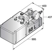Vetus Schmutzwassertanksystem 88l/24V