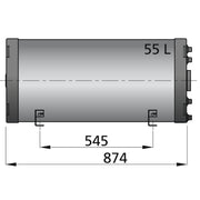 Vetus Warmwasserboiler 55 Ltr. doppelwandig