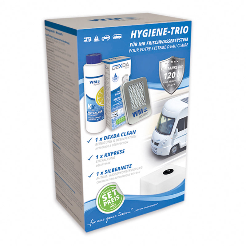 WM aquatec Hygiene Trio für Tanks bis 160 Liter